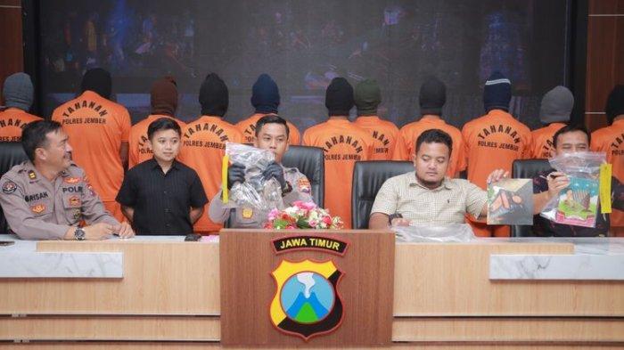 22 orang ditetapkan sebagai tersangka dalam kasus penambangan ilegal di Jember (TribunJateng.com)