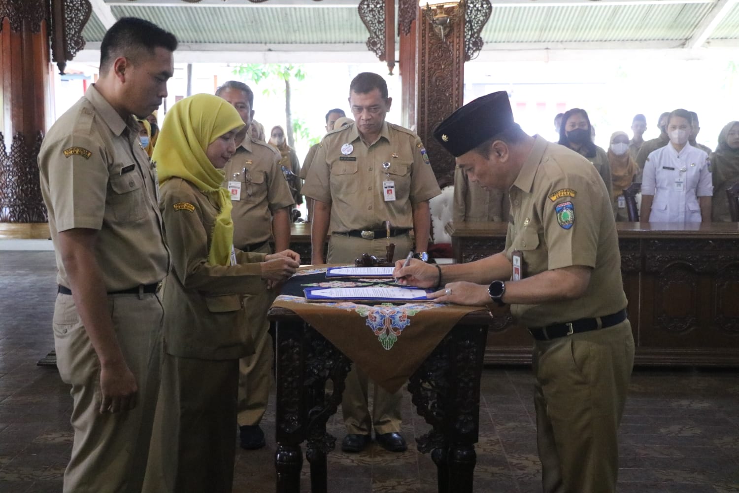 Pelantikan 111 PNS di Jepara pada Senin (20/2)
