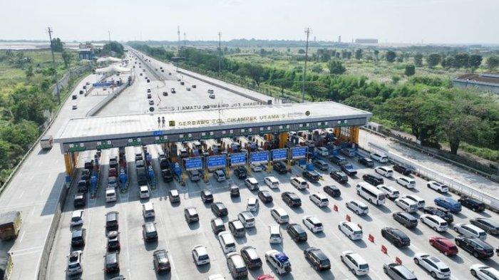 Arus balik di Tol Cikampek sebagai ilustrasi mudik tahun 2023 (Foto: TribunPriangan)