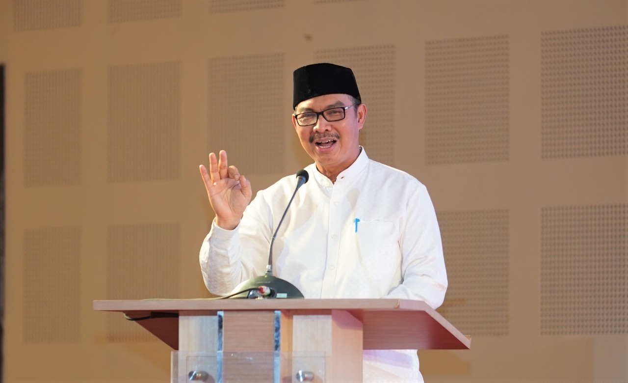 Kepala BKKBN Hasto Wardoyo menjelaskan tentang sertifikasi elsimil dalam pernyataannya pada Rabu (1/3) (Foto: BKKBN)