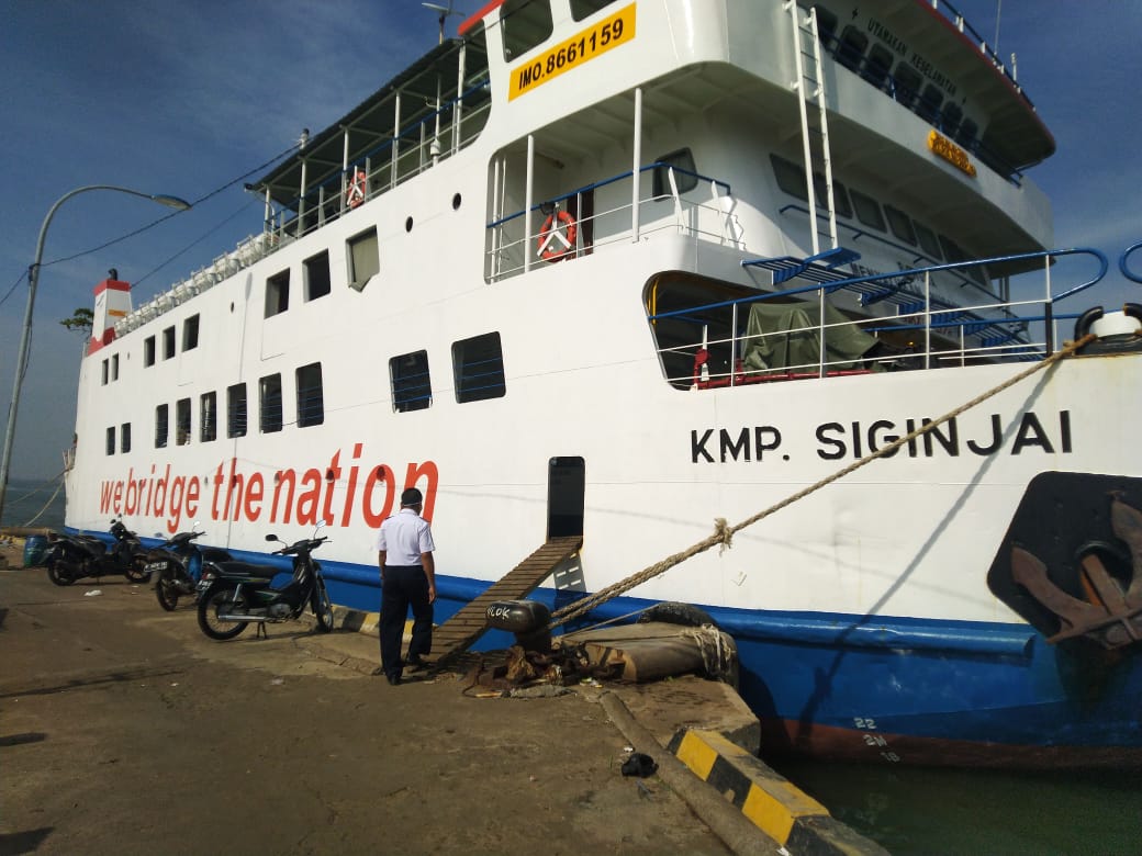 KMP Siginjai melayani penyeberangan dari Pelabuhan Kartini Jepara - Karimunjawa (KlikFakta/Dishub Jepara)