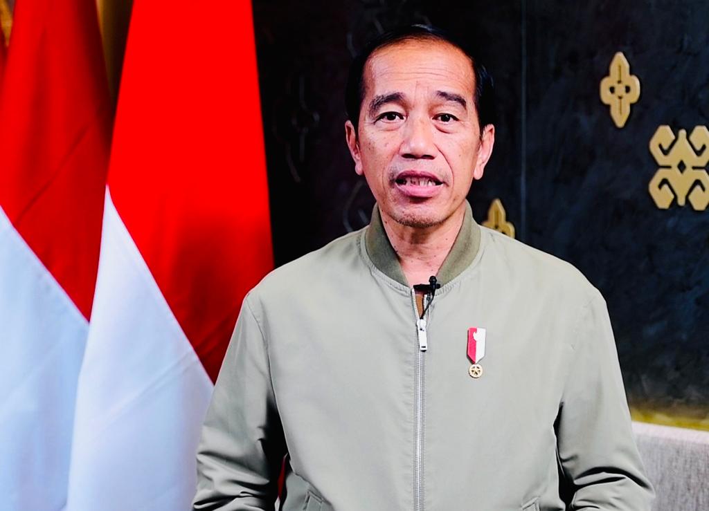 Presiden Jokowi saat memberikan pernyataan terkait arus balik, di Manggarai Barat, NTT (KlikFakta/Setkab)