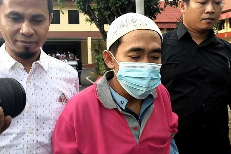 HSN pelaku pencabulan terhadap 21 santriwati di Lombok Timur (Kompas.com)
