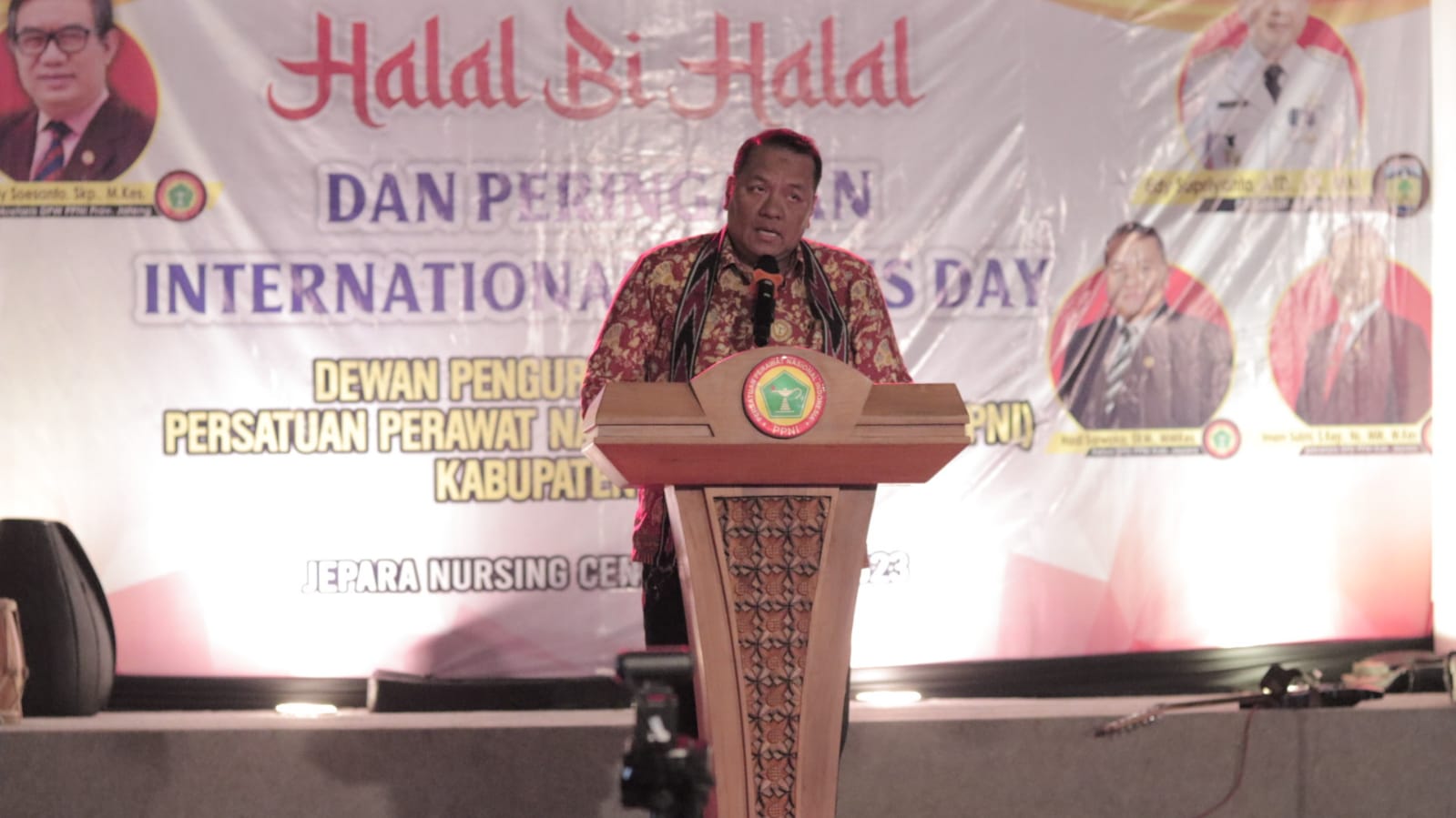halal bihalal dan peringatan International Nurses Day di halaman Gedung Jepara Nursing Centre, Jumat (12/5/2023) (Istimewa)
