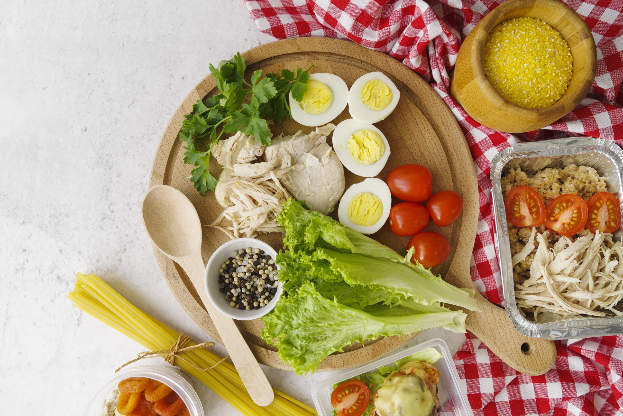 ilustrasi makanan bergizi (Freepik)