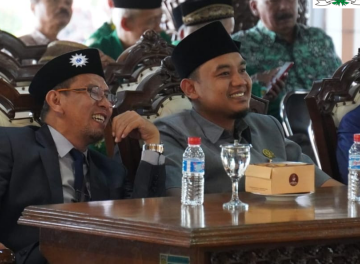 Ketua DPRD Jepara, Haizul Maarif menghadiri pengukuhan PD Muhammadiyah Jepara.