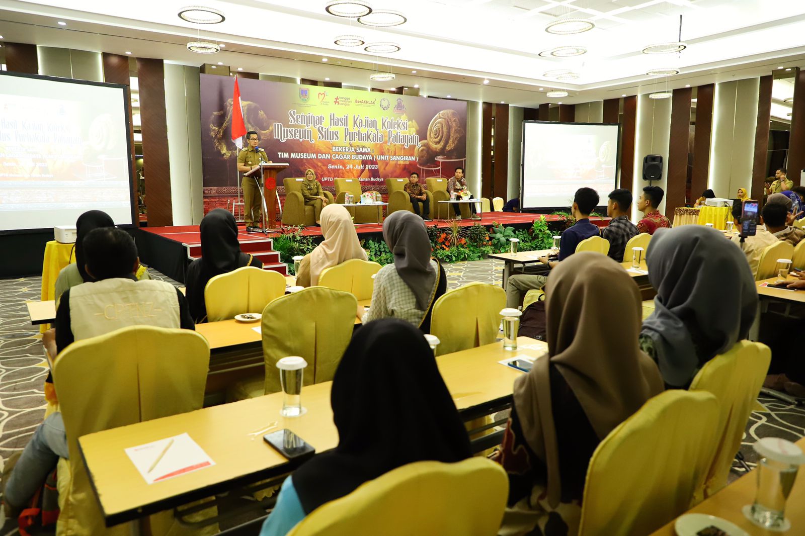 Seminar hasil kajian koleksi Museum Situs Patiayam, Senin (24/7/2023)