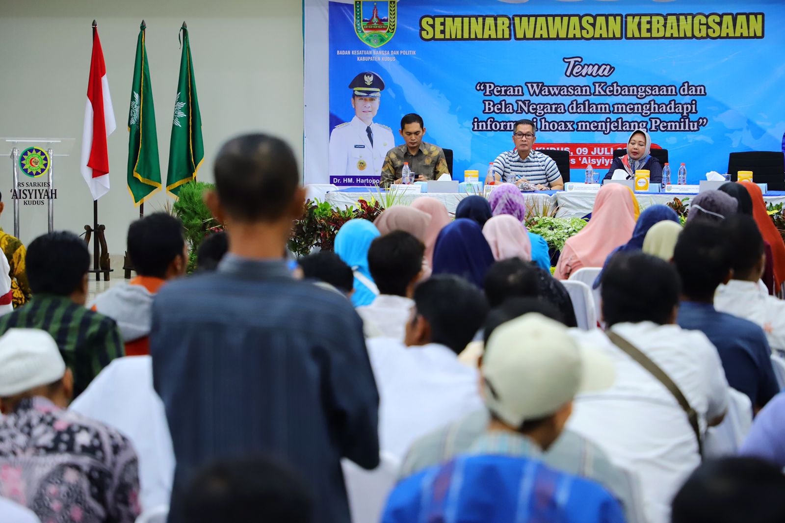 Seminar Wawasan Kebangsaan di RS Sarkies 'Aisyiyah, Minggu (9/7) (Foto: Diskominfo Kudus)