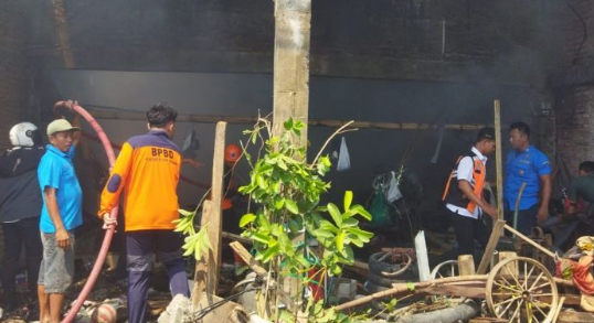 Badan Penanggulangan Bencana Daerah (BPBD) Kudus meminta masyarakat waspada pada potensi kebakaran di musim kemarau (Foto: Medcom)