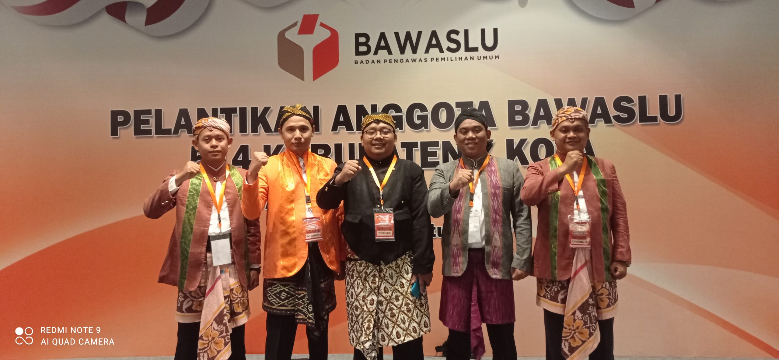 Formasi baru Bawaslu Jepara periode 2023-2028 (Foto: Istimewa)