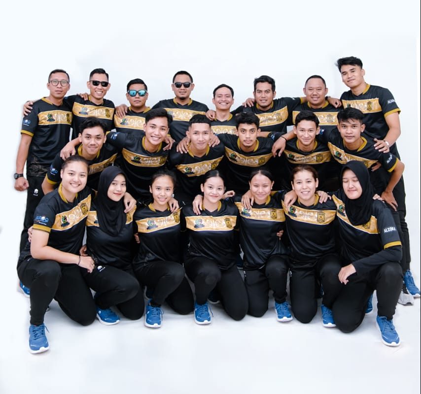 Atlet karate Jepara yang maju dalam Porprov Jateng 2023 (Foto: Istimewa for KlikFakta)
