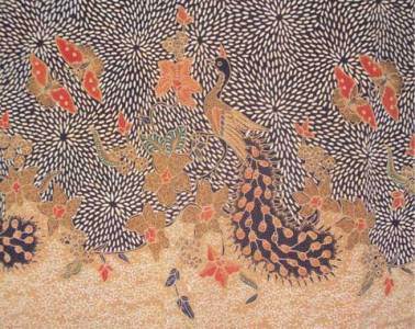 Batik Khas Kudus: Karakteristik Umum 2 batik kudus motif Merak Pelataran Beras Wutah