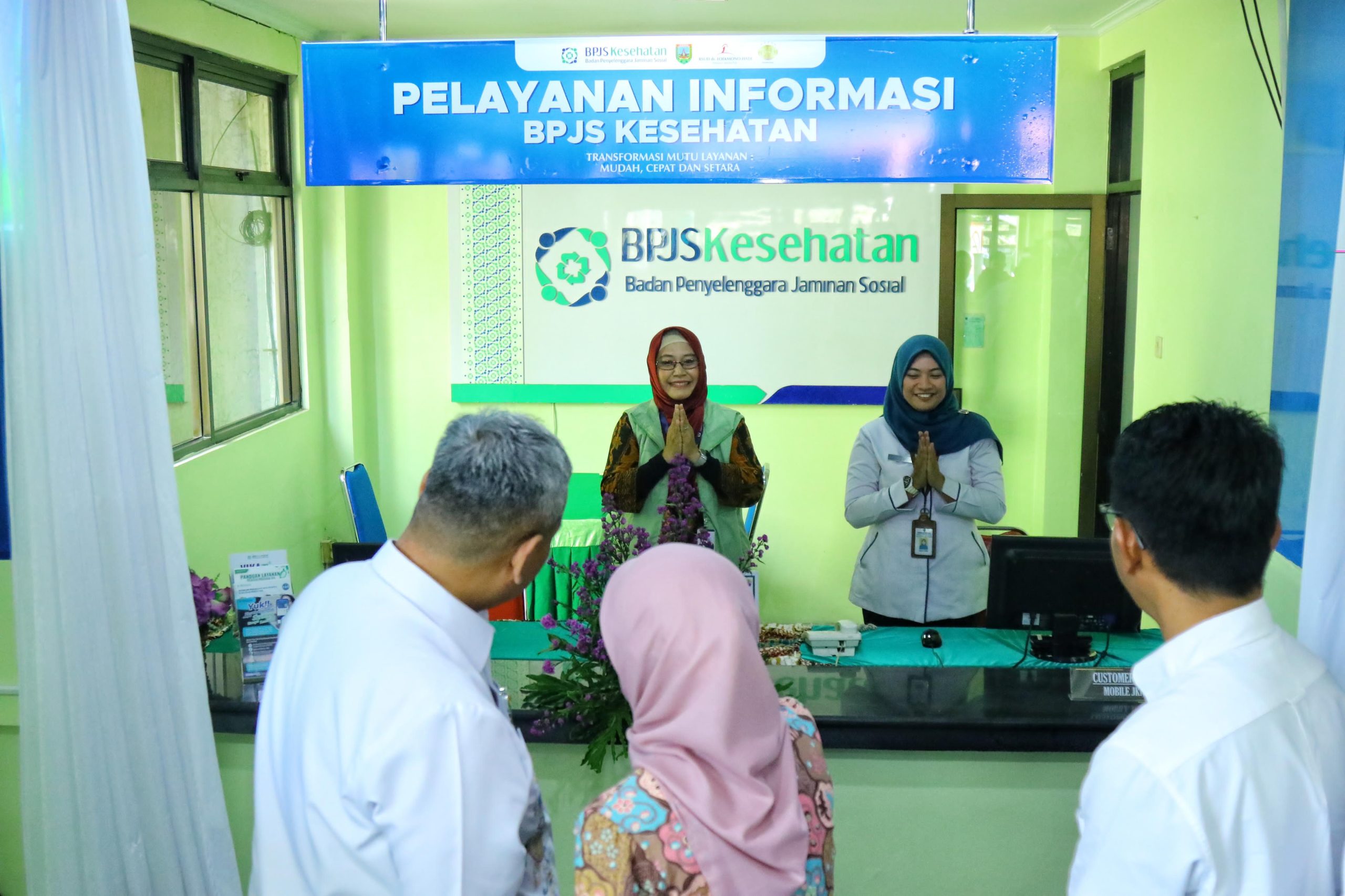 Loket Pelayanan Informasi di RSUD Dr. Loekmono Hadi yang diresmikan pada Jumat (29/9/2023) (Diskominfo Kudus)