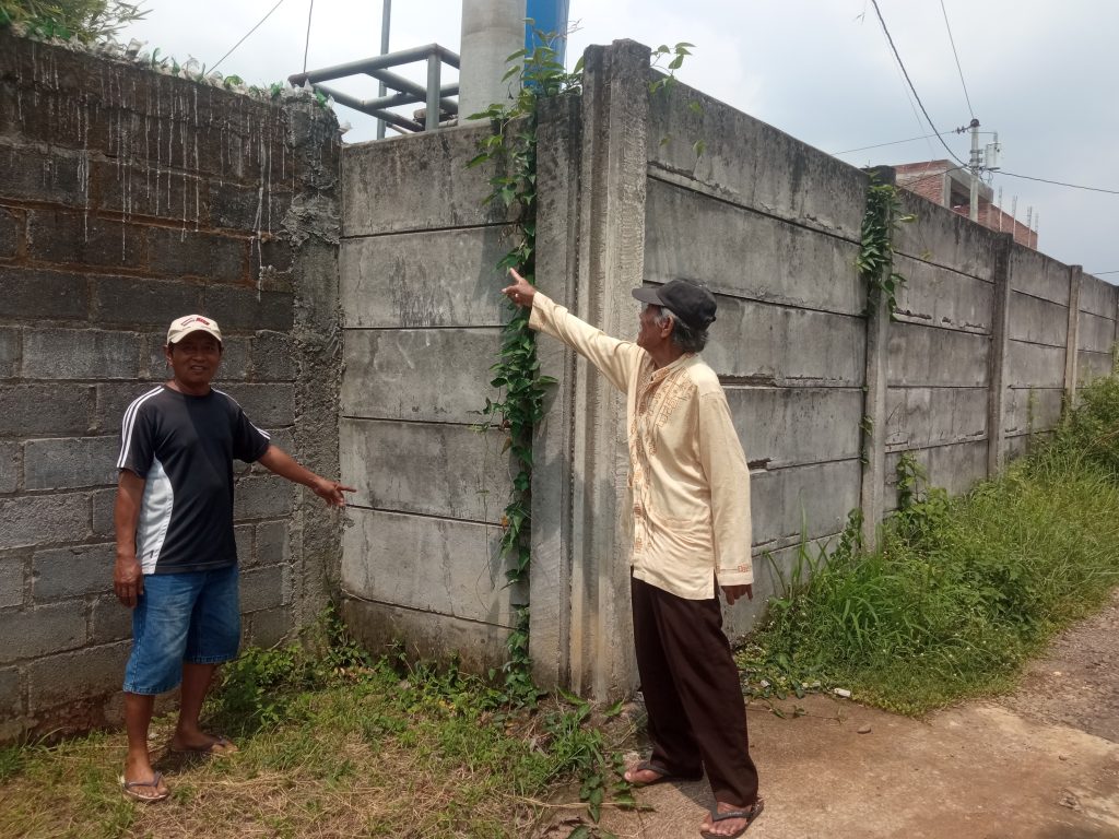 BLOKADE, Tanah Hibah Warga Diserobot Pengembang 1 IMG 20231206 105834