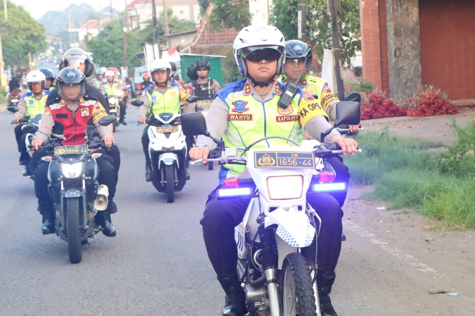 Polres Jepara melakukan hunting system untuk menindak pengguna knapot brong (Dok. Polres Jepara)