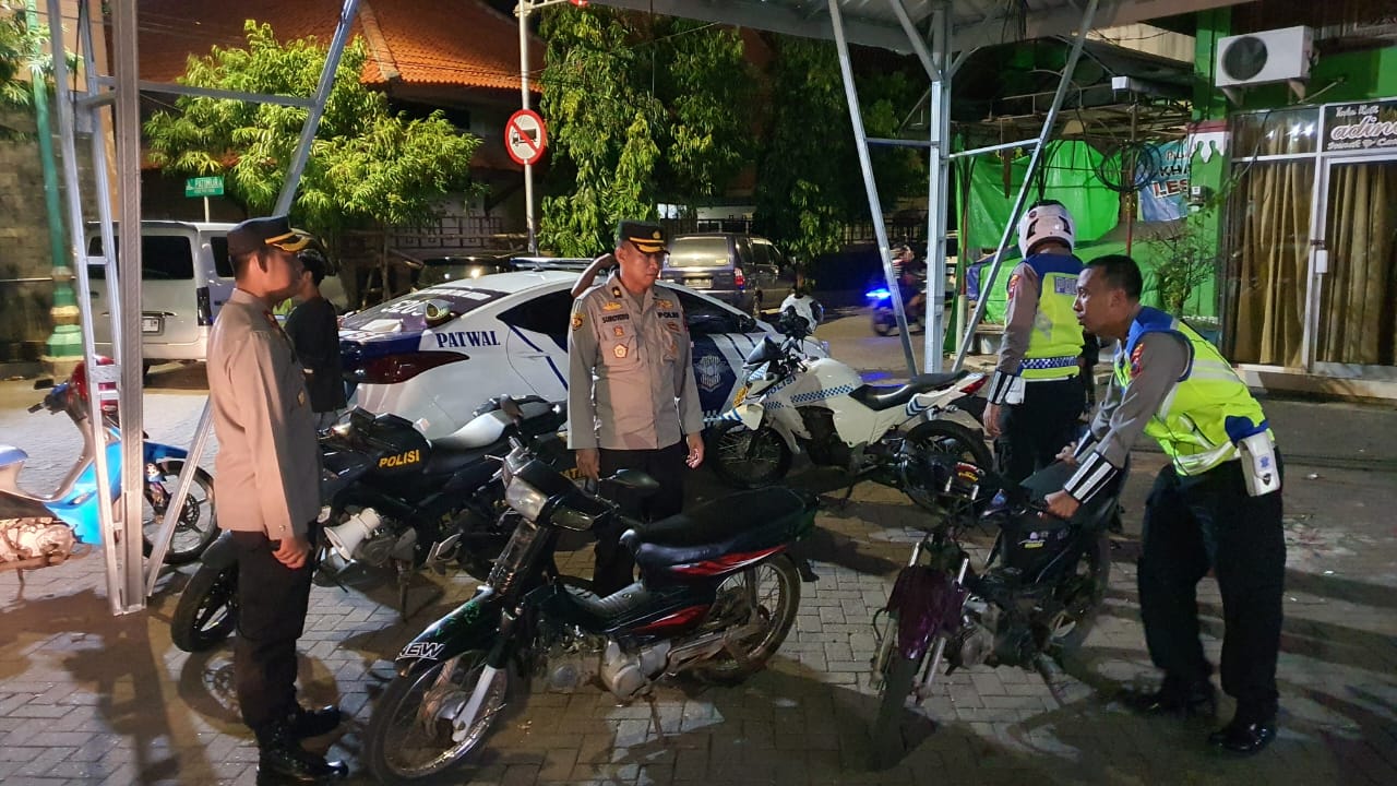 Razia knalpot brong serentak yang dilakukan oleh jajaran Polres dan Polsek Jepara, Selasa (18/1/2024) (Dok. Polres Jepara)