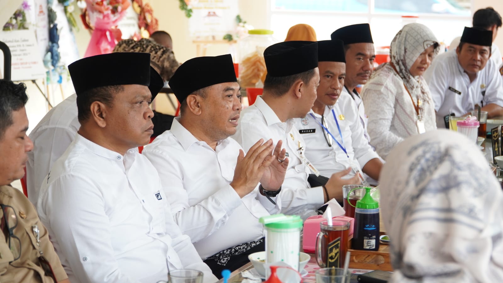 Penjabat Bupati Jepara Edy Supriyanta mengajak pemerintah desa mengangkat kearifan lokal seperti tradisi menjadi ikon pariwisata daerah (Diskominfo Jepara)