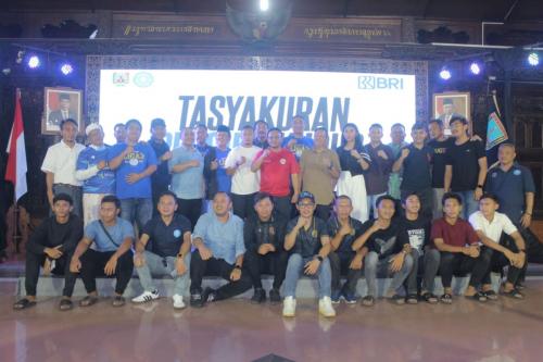 Tasyakuran Tim Persiku Lolos Liga 2 di Pendopo Kudus, Jumat (21/6/2024) (Foto: Okezone Bola)