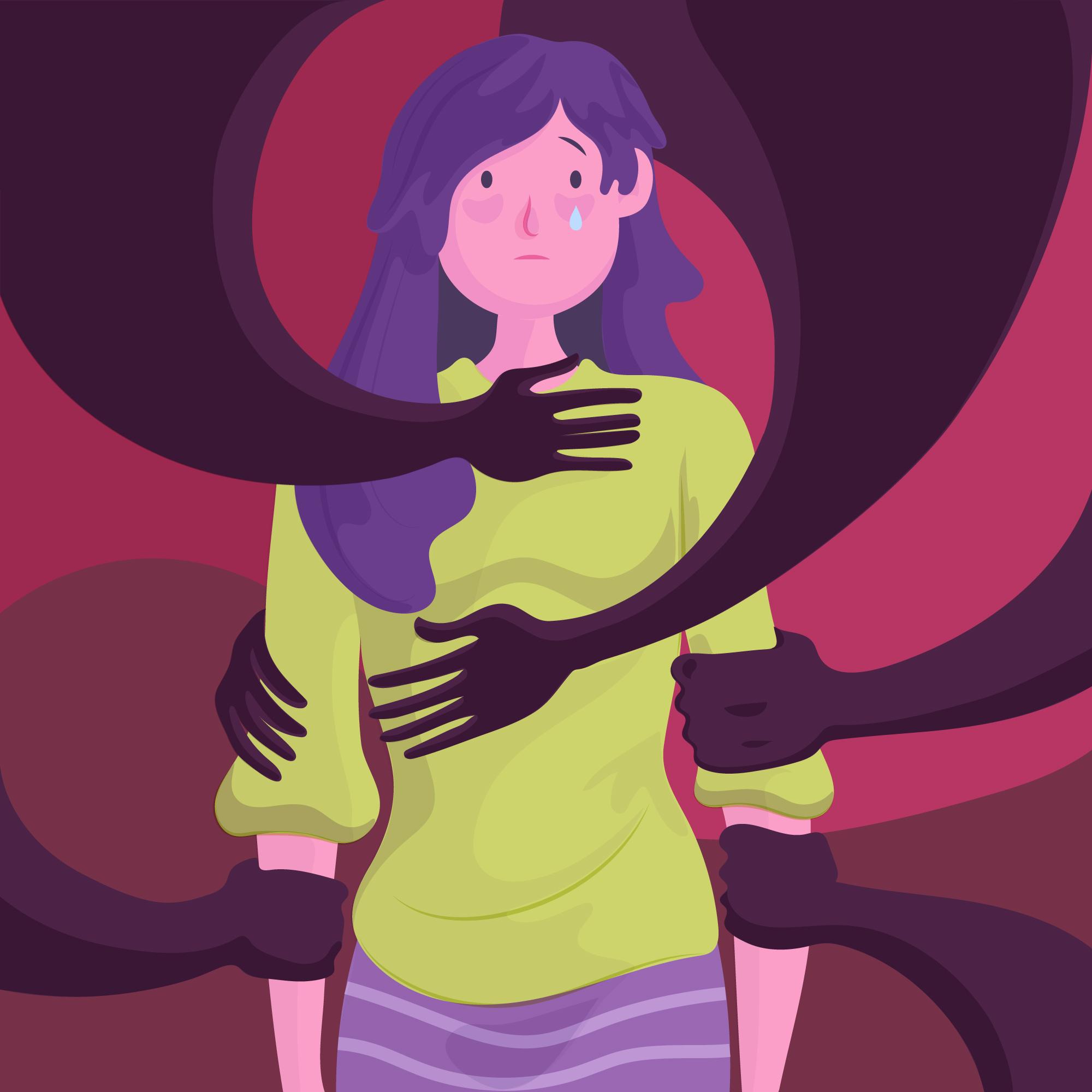 Ilustrasi kekerasan seksual (Foto: Freepik)