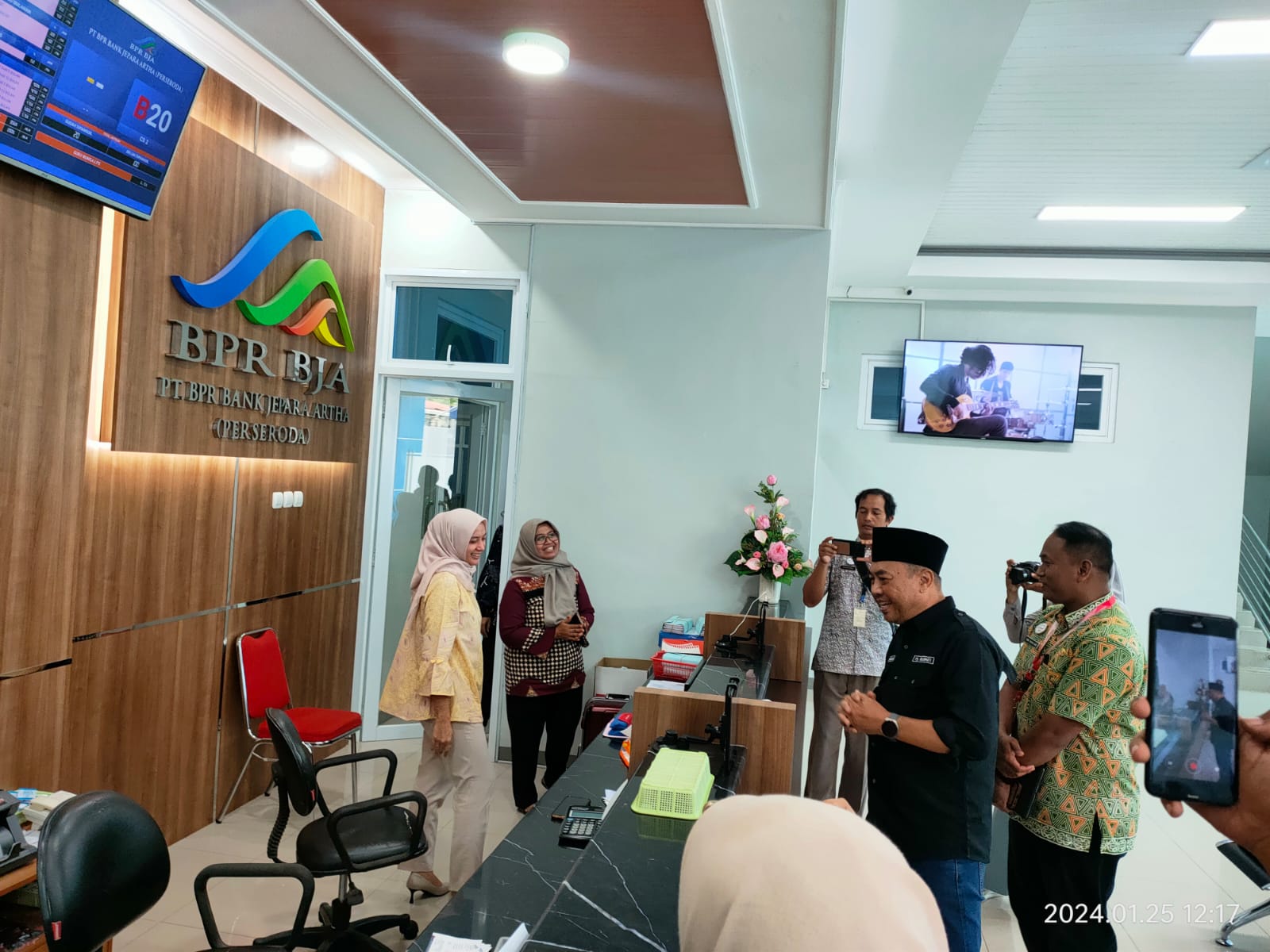 Kunjungan Pj Bupati Jepara ke BPR Bank Jepara Artha (Istimewa)