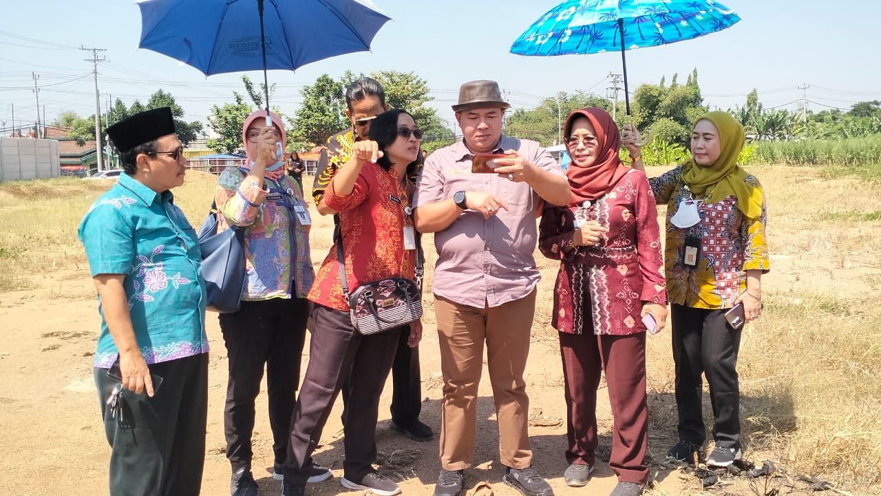 Ketua Dewan Perwakilan Rakyat Daerah (DPRD) Kabupaten Kudus, H Masan saat meninjau lokasi SIHT pada Selasa (13/8/2024)