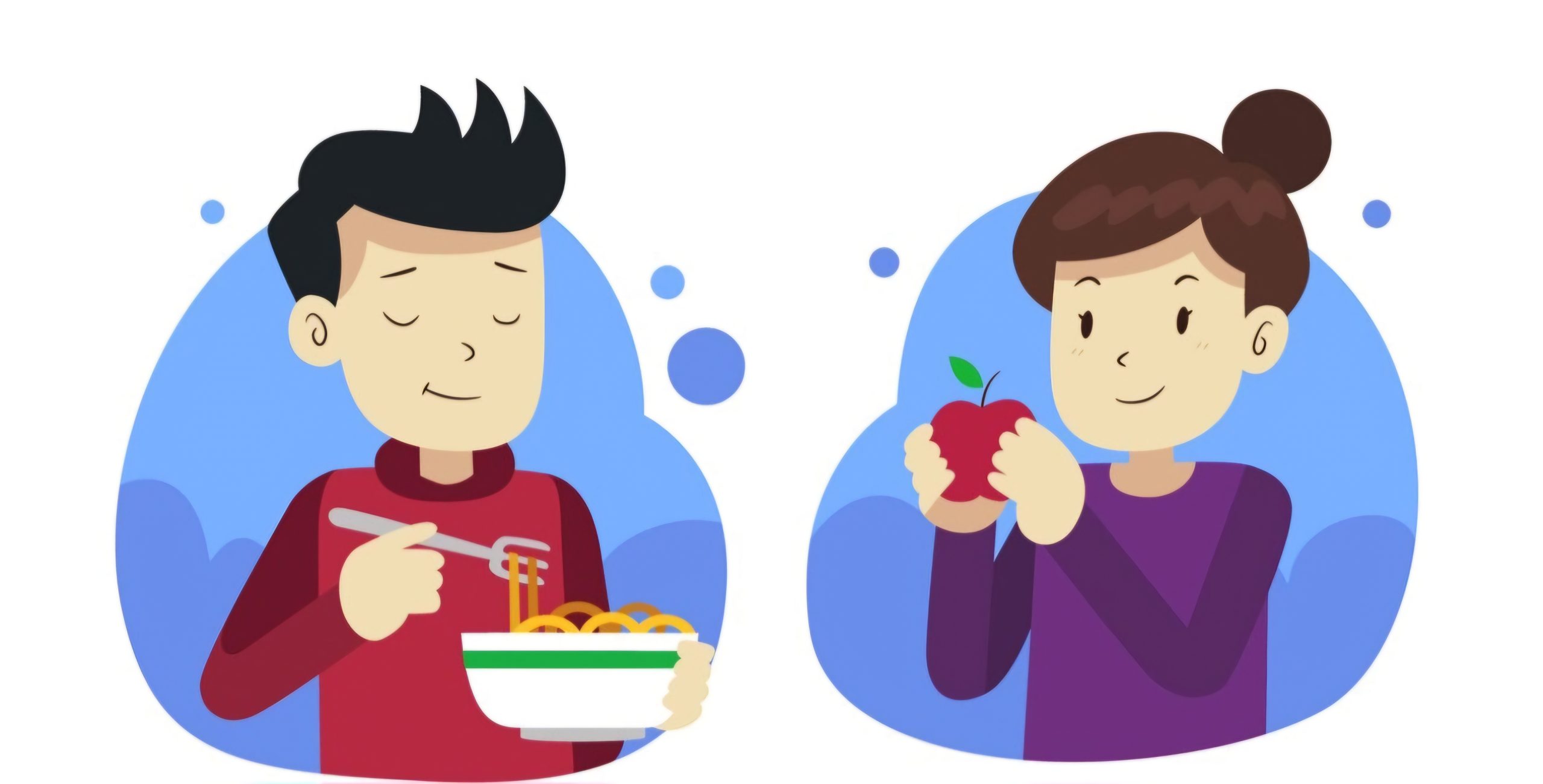 Ilustrasi makan bergizi (Freepik)