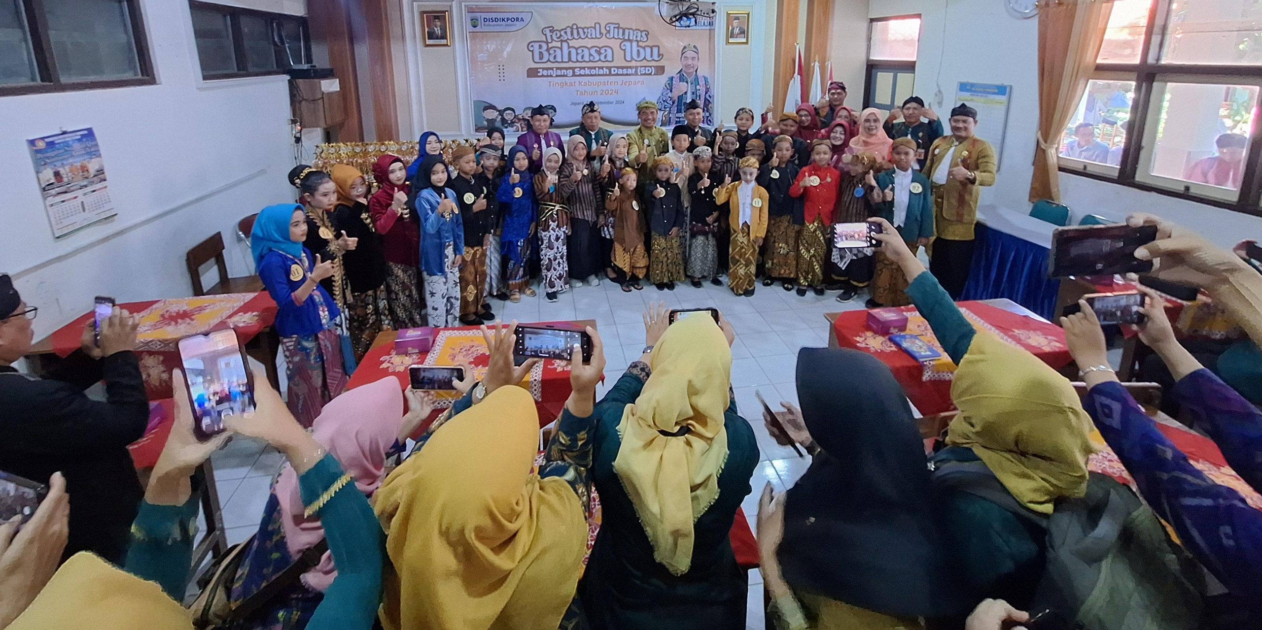 Pembukaan seleksi FTBI jenjang SD tingkat Kabupaten Jepara, yang dilangsungkan di kompleks SD Panggang 1, 5, 6, dan 9 pada Selasa (10/9/2024)