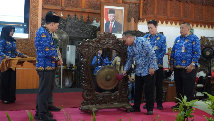 Pembukaan Perpustakaan Nasional (Perpusnas) Writer Festival (PWF) tahun 2024 di Kabupaten Jepara pada Kamis (17/10/2024)