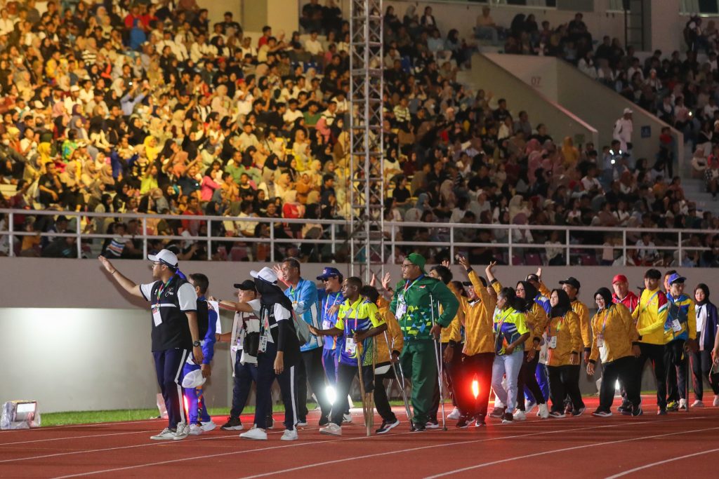 Kontingen Jawa Tengah dalam Pekan Paralimpiade Nasional (Peparnas) XVII Solo 2024 (foto: laman resmi Pemprov Jateng)