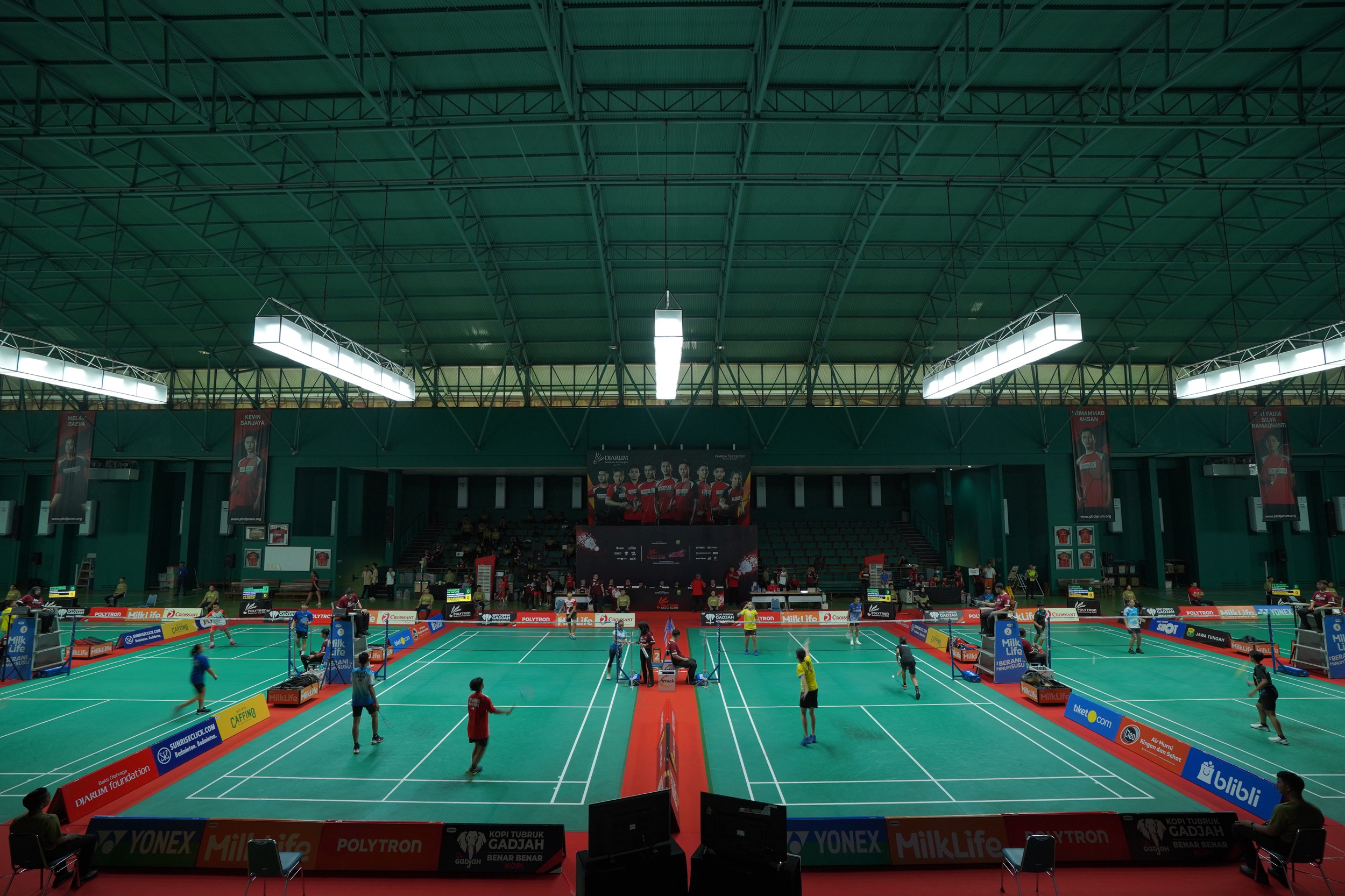 Kejuaraan Polytron Gubernur Cup 2024 bergulir mulai Senin, (4/11) hingga Sabtu, (9/11) 2024 di GOR Djarum Jati, Kudus, Jawa Tengah (istimewa)