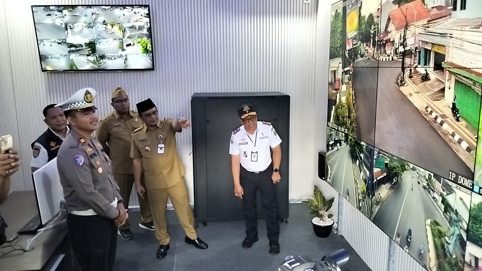 Launching Area Traffic Control System (ATCS) di Kantor Dinas Perhubungan Kudus pada Senin (4/11/2024) (istimewa)