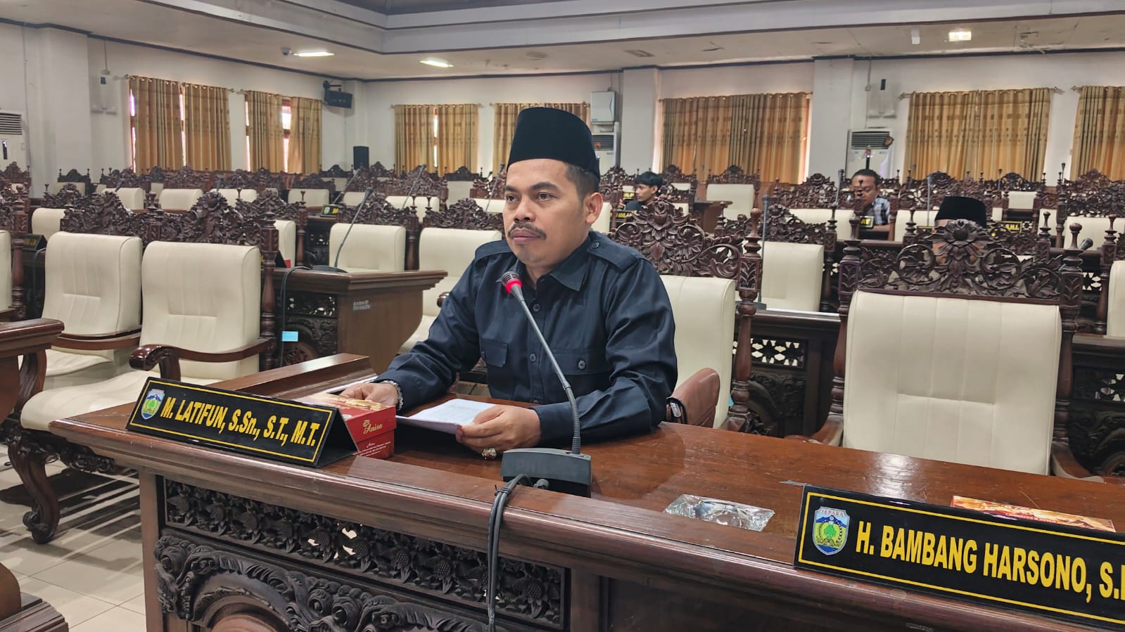 Anggota Fraksi Partai Demokrat DPRD Kabupaten Jepara M Latifun