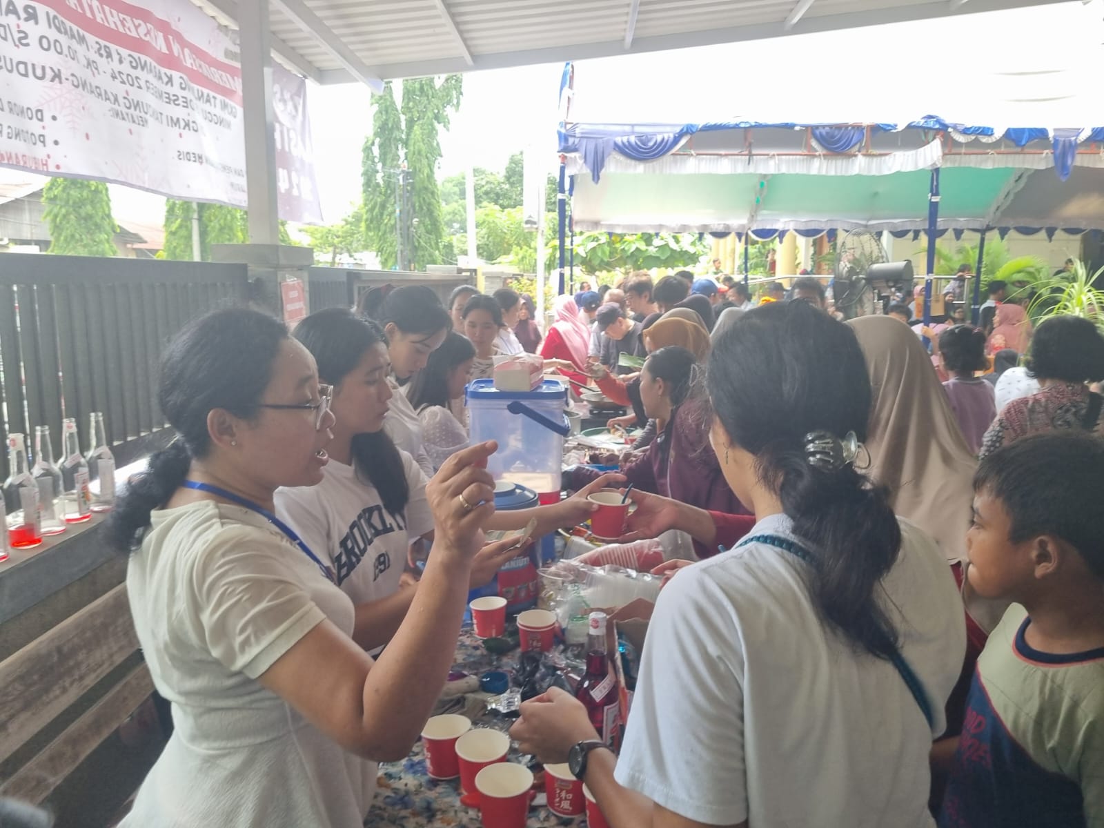 "Aksi Kasih 2024" digelar pada Minggu (15/12/2024) di komplek GKMI Tanjungkarang