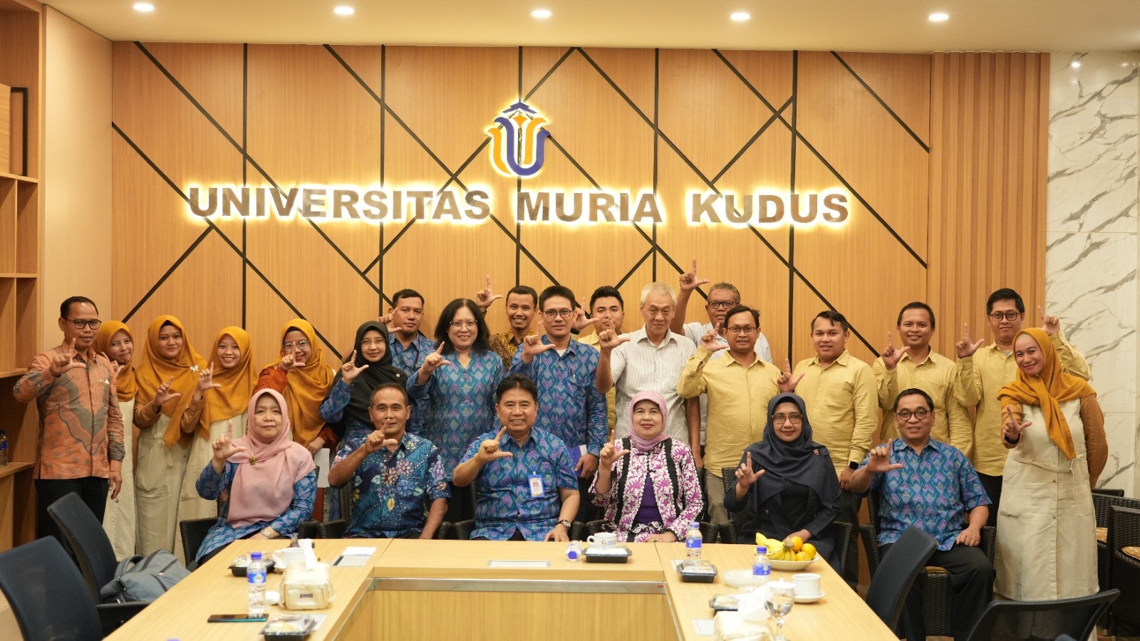 Perpustakaan Universitas Muria Kudus (UMK) melaksanakan reakreditasi