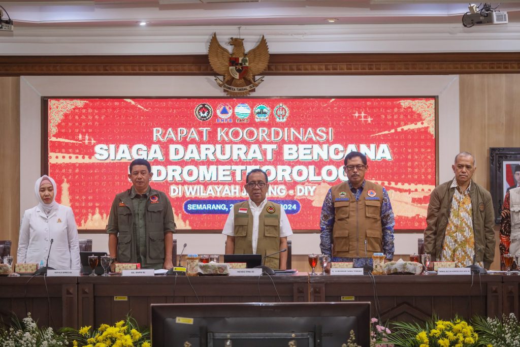 Rapat Koordinasi Siaga Darurat Bencana, Jumat (20/12/2024).