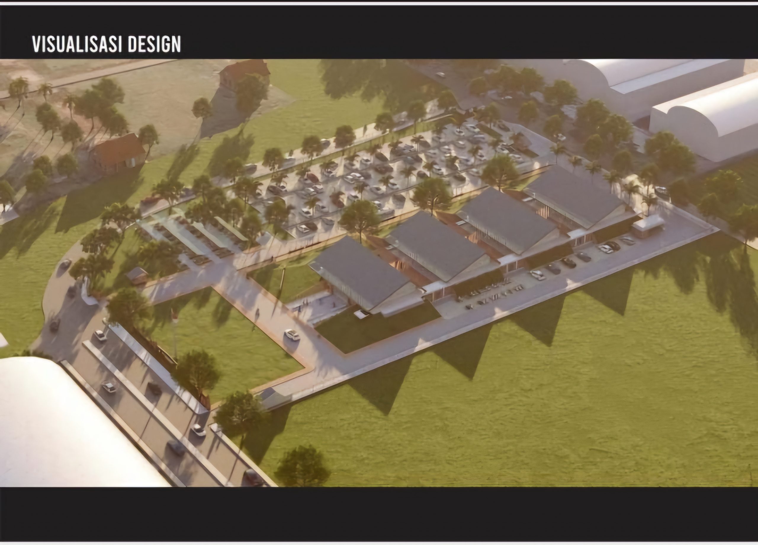 Rancang bangun perpustakaan baru Kabupaten Kudus