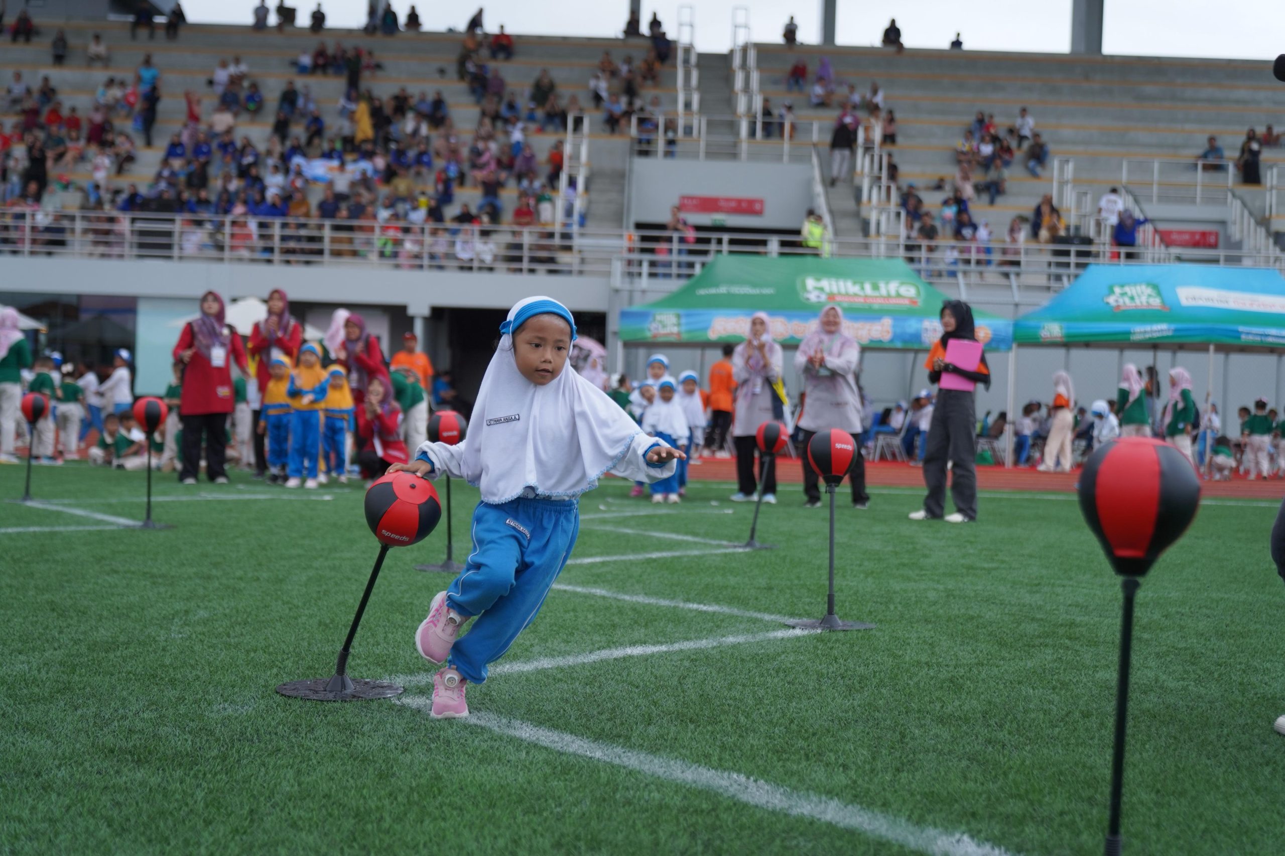 Showcase PAUD Cerdas Bergerak yang berlangsung di Supersoccer Arena, Kudus selama Jumat (13/12) hingga Minggu (15/12)