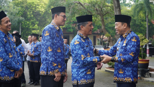 Apel ini menjadi momen terakhirnya sebagai Pj Bupati Jepara, menandai akhir dari masa tugasnya selama 2 tahun 9 bulan memimpin kabupaten tersebut.