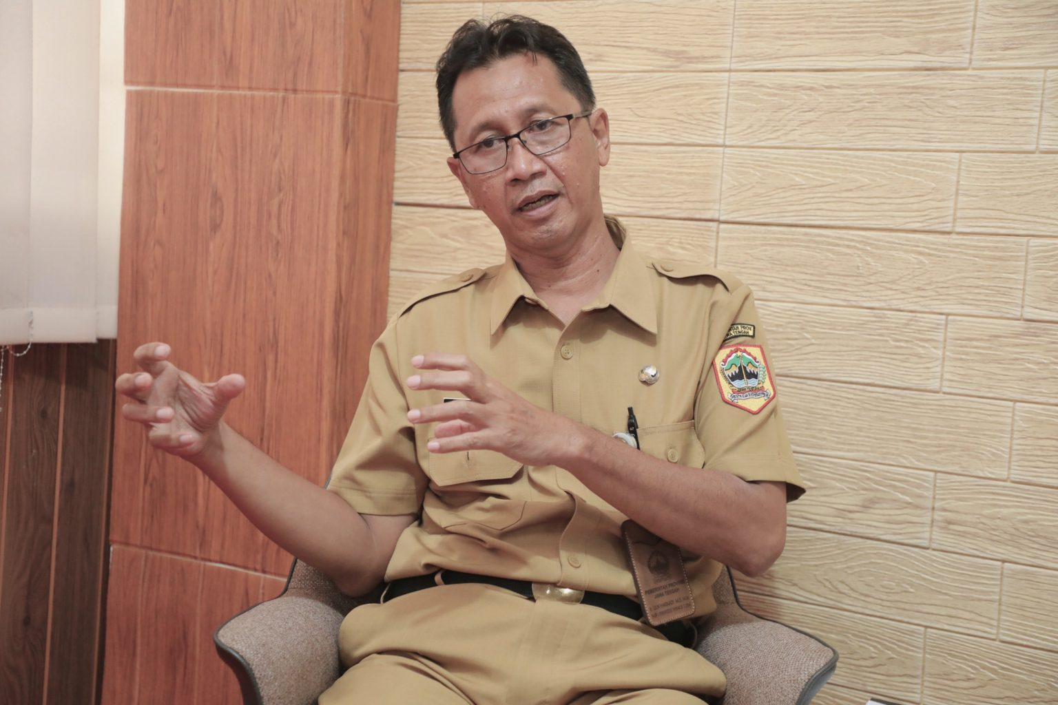Plt Kepala Dinas Kelautan dan Perikanan (DKP) Jateng Lilik Harnadi