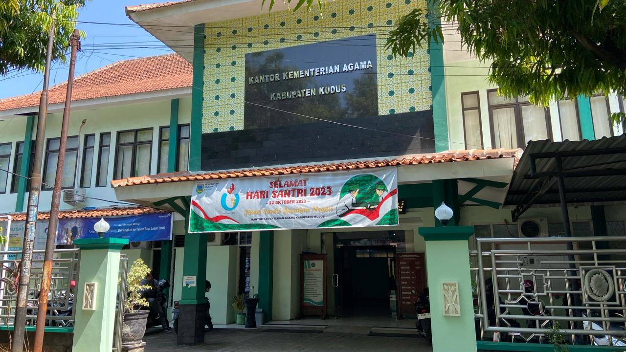 Kantor Kemenag Kudus (Foto: ZonaNews.id)