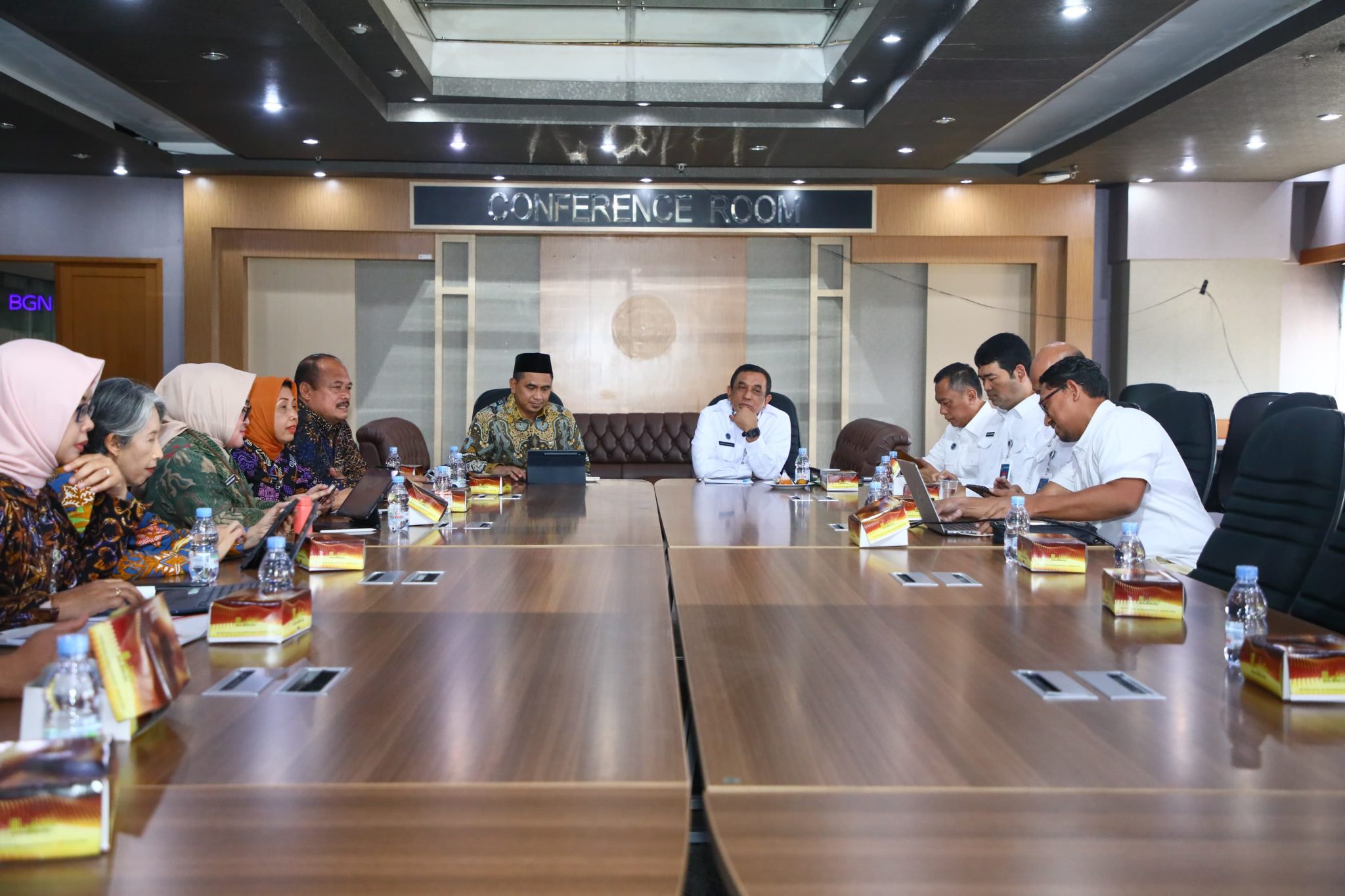 Pemprov Jateng rapat dengan Badan Gizi Nasional (BGN), di Jakarta, Senin (14/4/2025).