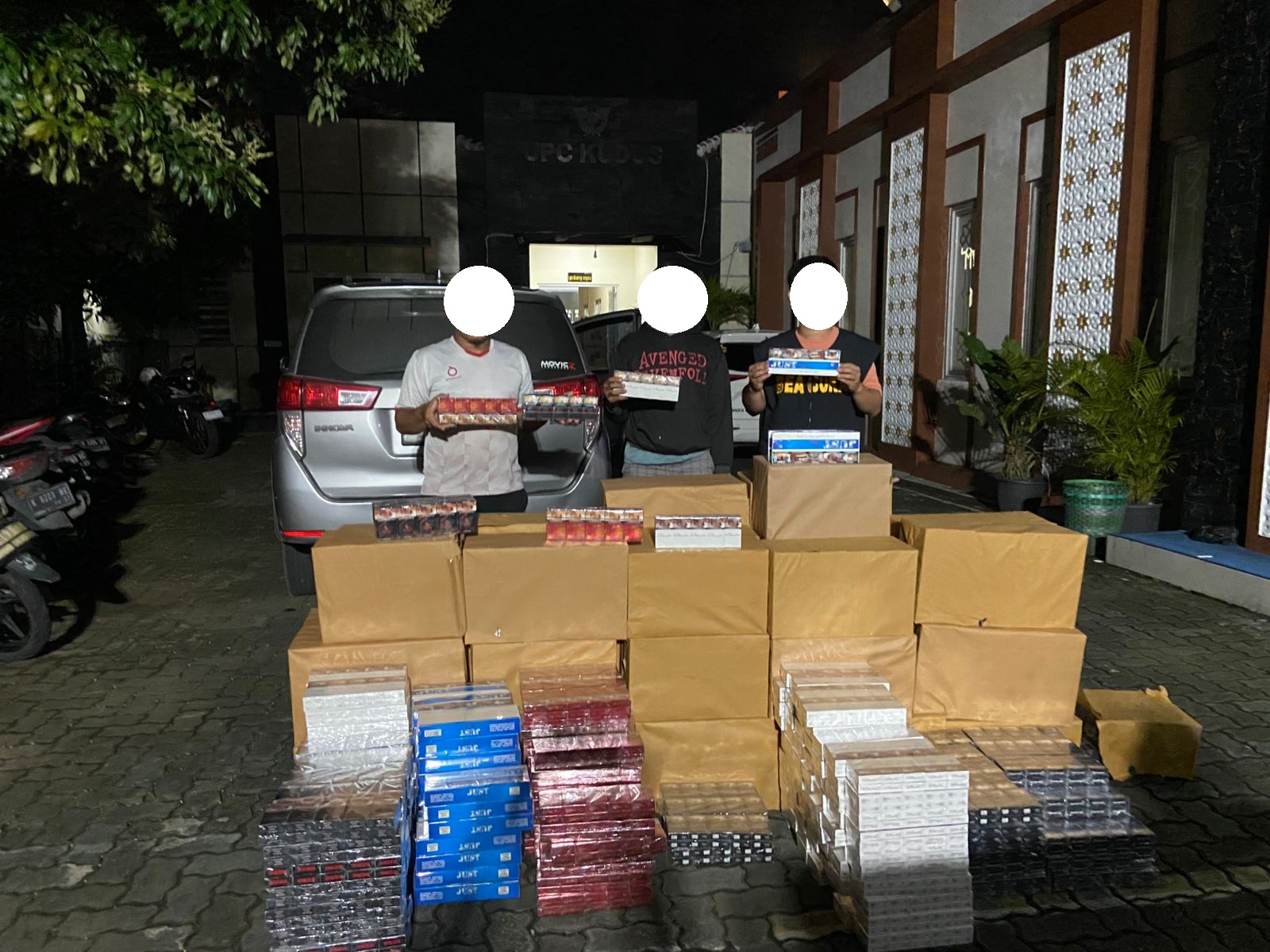 Penindakan rokok ilegal yang dilakukan Bea Cukai Kudus pada Triwulan I 2025