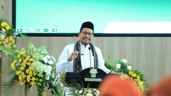 Rektor IAIN Kudus, Prof Abdurrohman Kasdi (foto: TribunJateng.com)