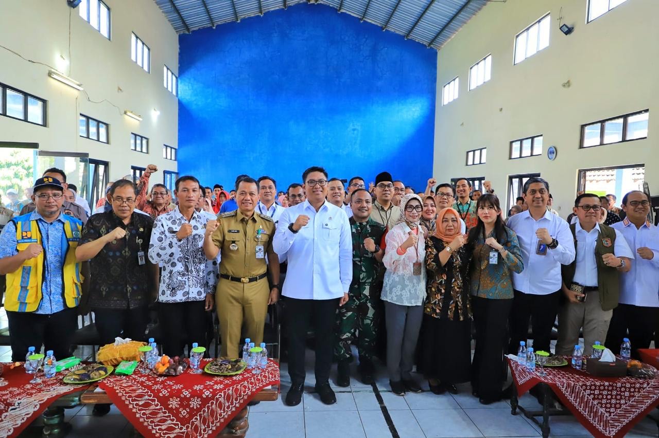 Musyawarah Desa Khusus yang digelar di Balai Desa Tanjungrejo, Kecamatan Jekulo, Selasa (6/5/2025) bersama Wakil Menteri Pertanian RI Sudaryono