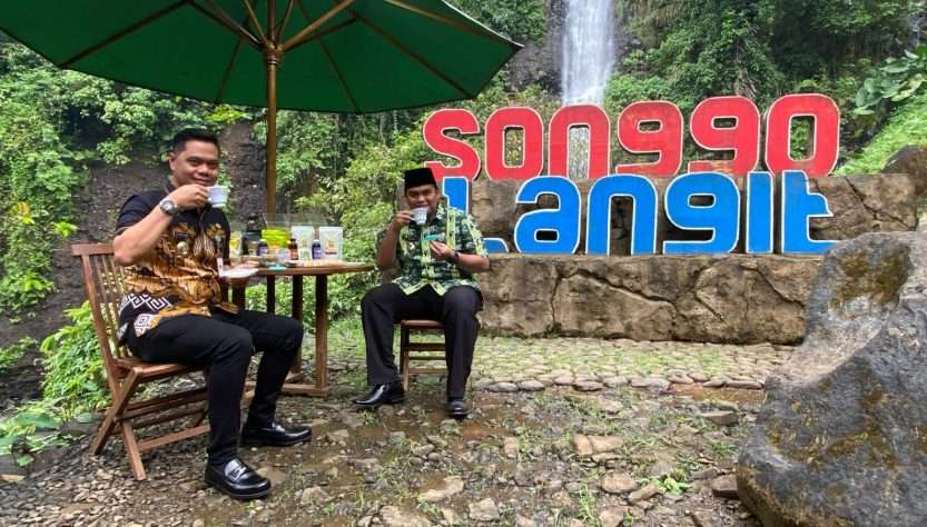 kunjungan Bupati Jepara H. Witiarso Utomo ke Air Terjun Songgo Langit, Desa Bucu, Kecamatan Kembang, Kamis, (19/6/2025) (laman resmi Pemkab Jepara)