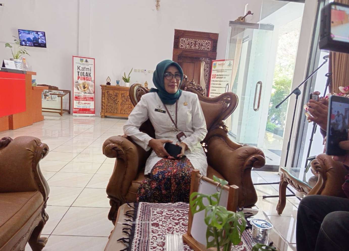 Kepala Dinas Kebudayaan dan Pariwisata Kabupaten Kudus, Mutrikah (KlikFakta.com/Zulfikar)