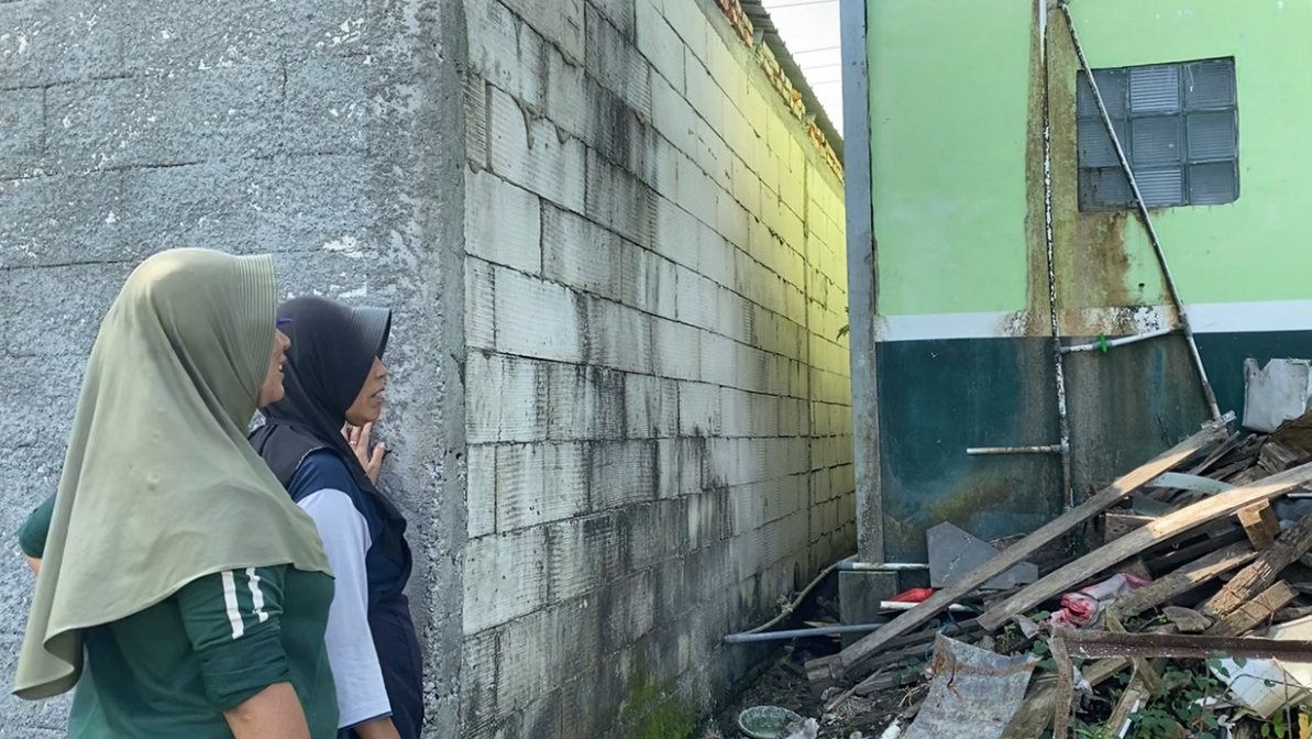 Lokasi pencuri membobol koperasi karyawan PT Pura (foto: jurnalpantura.id)