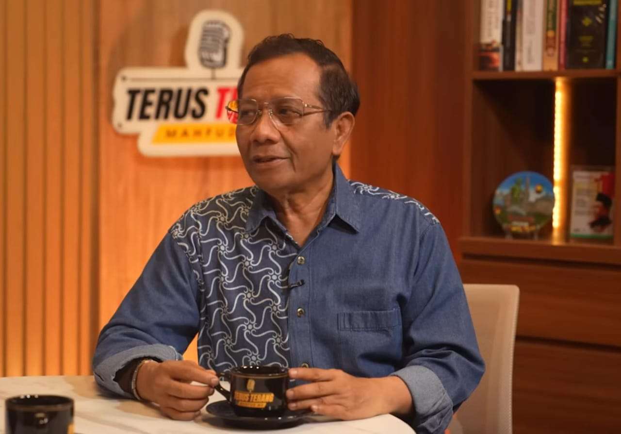 Foto: Tangkapan Layar Kanal Youtube Mahfud MD Official