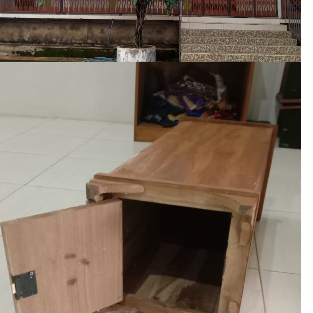 Kotak amal Masjid Alamin, Desa Guyangan, RT 02/RW 02, Dukuh Plasan, Kecamatan Bangsri, Jepara yang dibobol orang tak dikenal pada Rabu (17/9/2025)