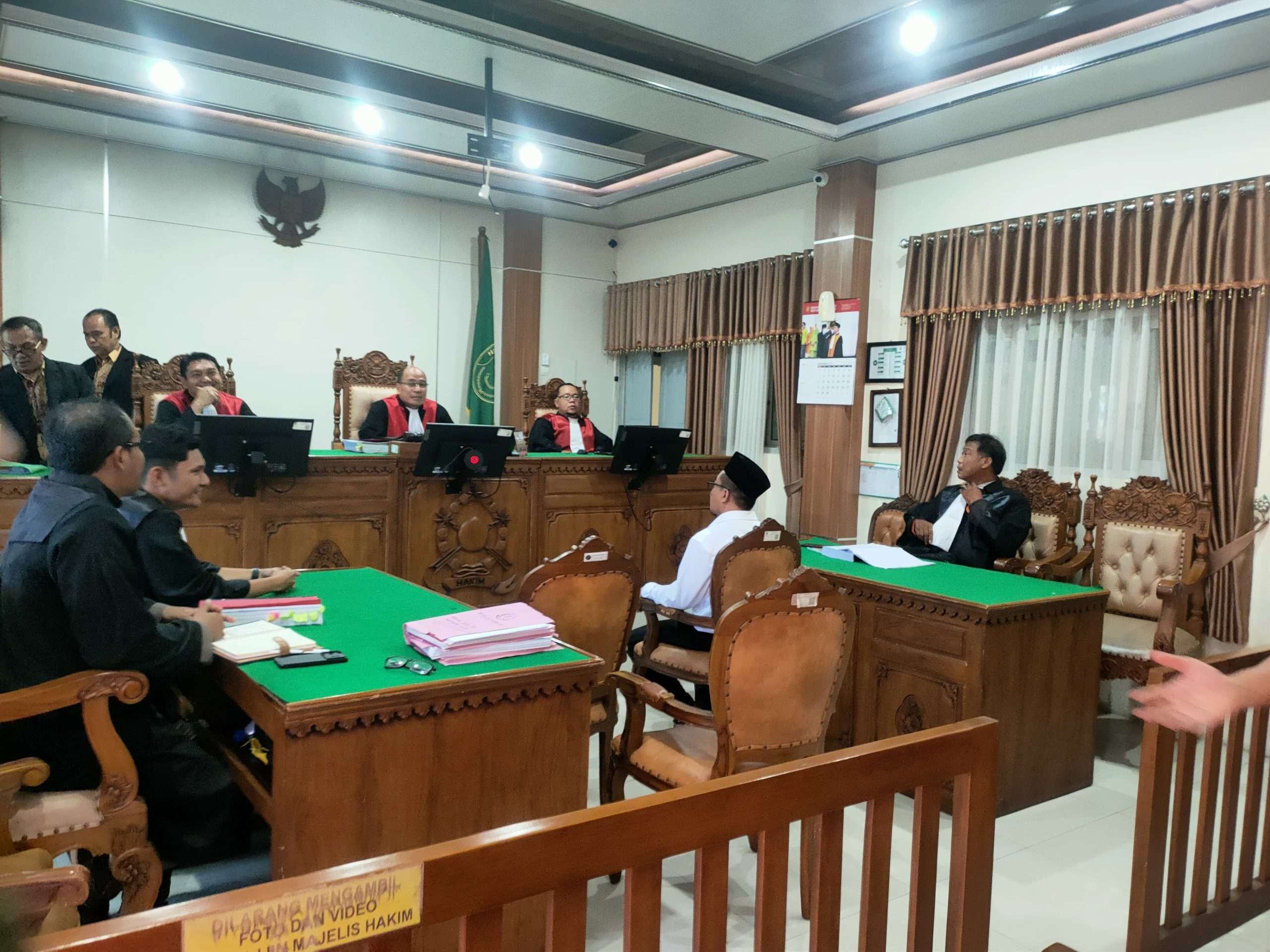 Sidang lanjutan perkara penipuan dan penggelapan dengan terdakwa Supriyanto di Pengadilan Negeri Jepara pada Kamis (25/9/2025)